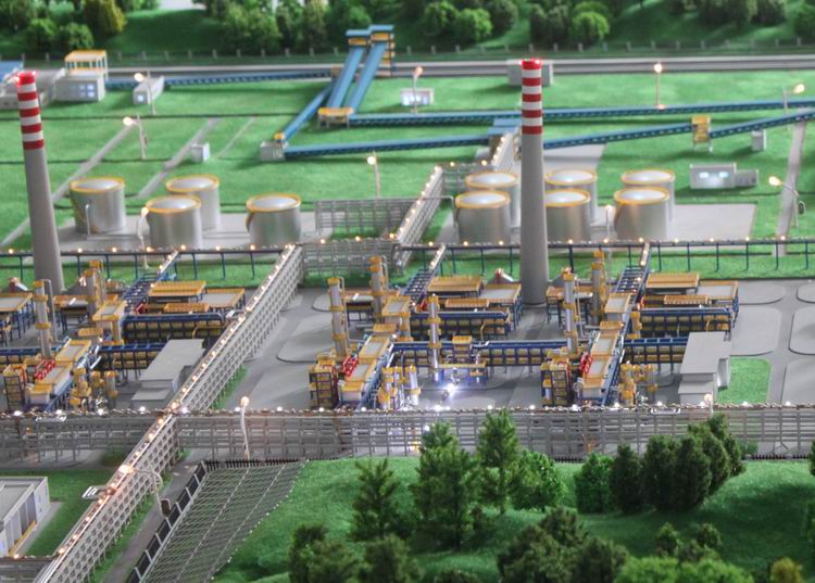 石棉县石化区模型