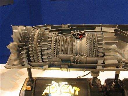 石棉县发动机模型