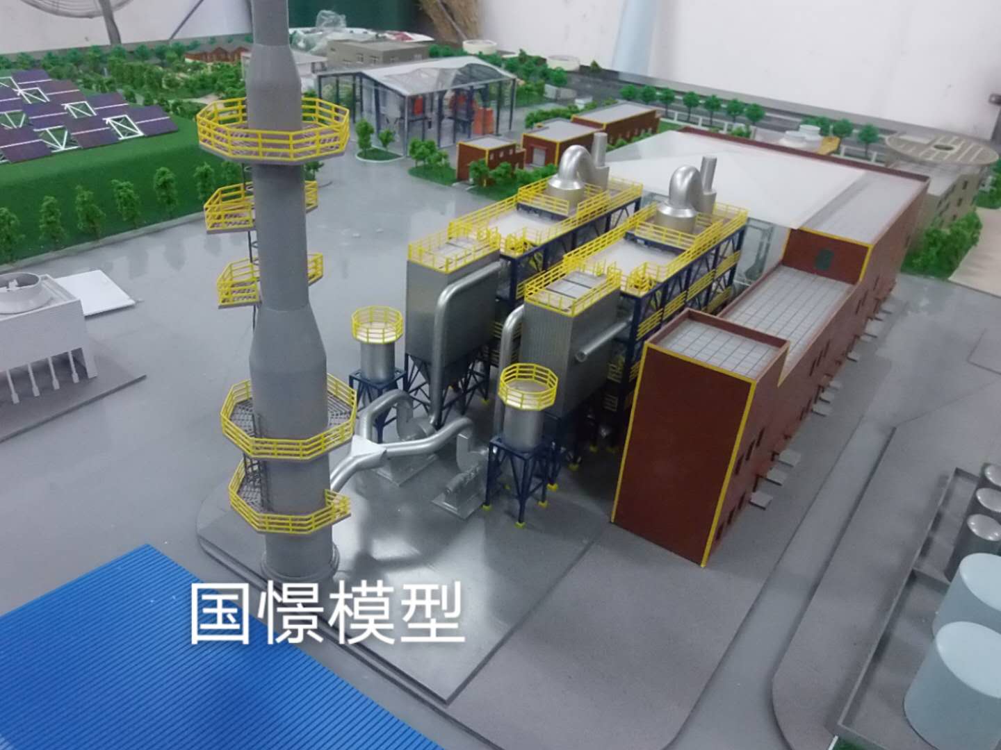 石棉县工业模型