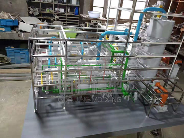 石棉县工业模型