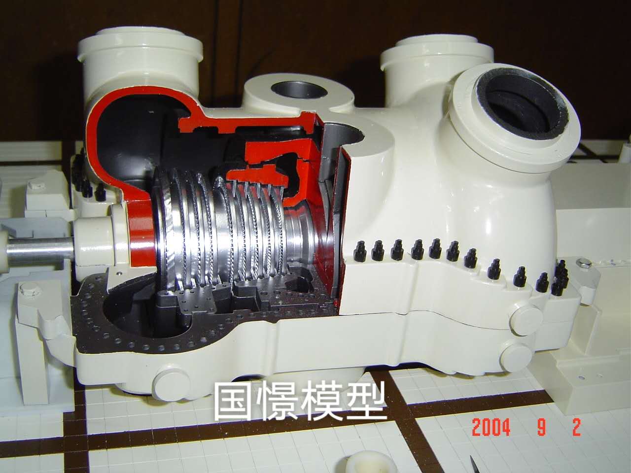 石棉县机械模型