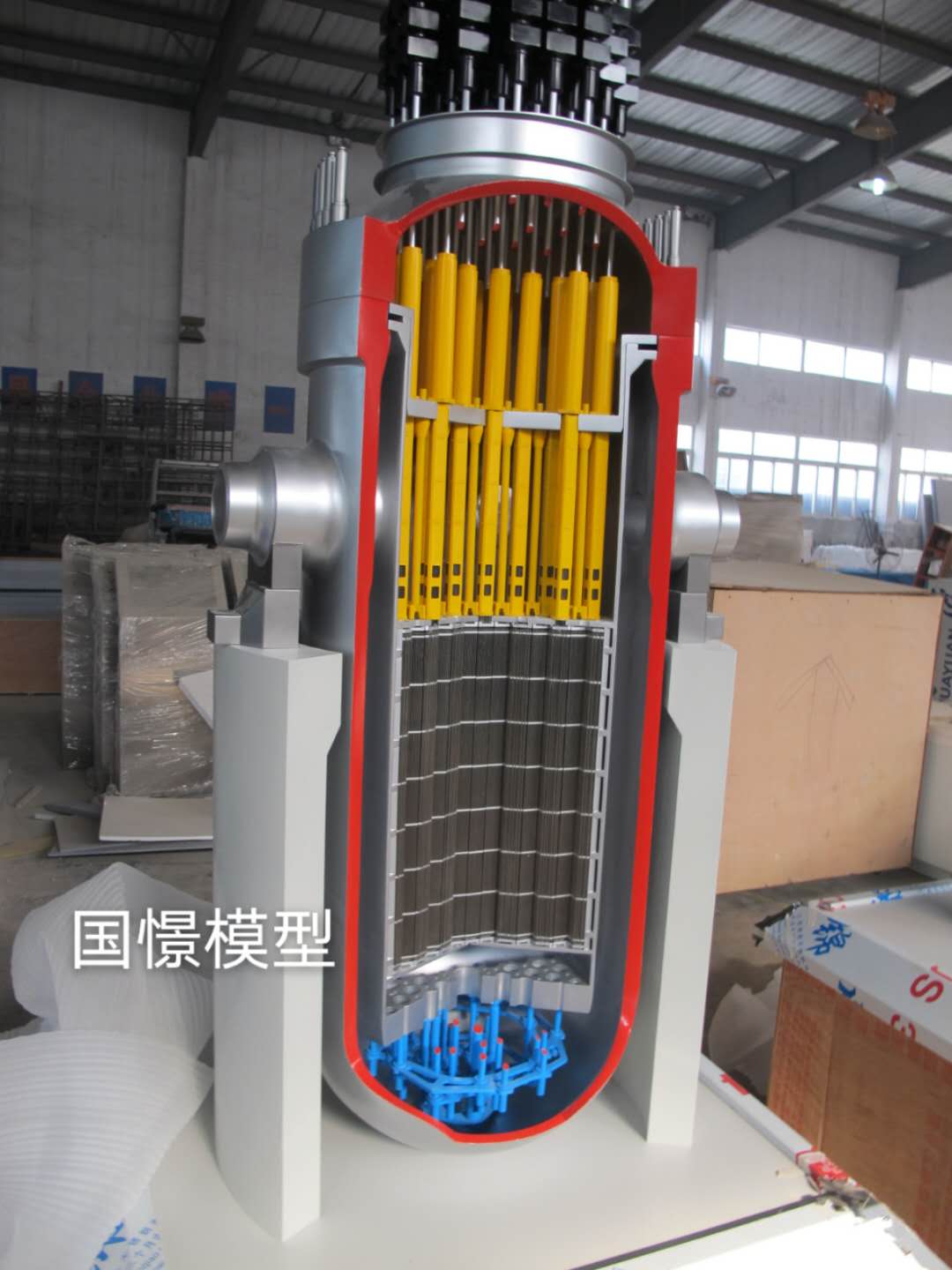 石棉县机械模型