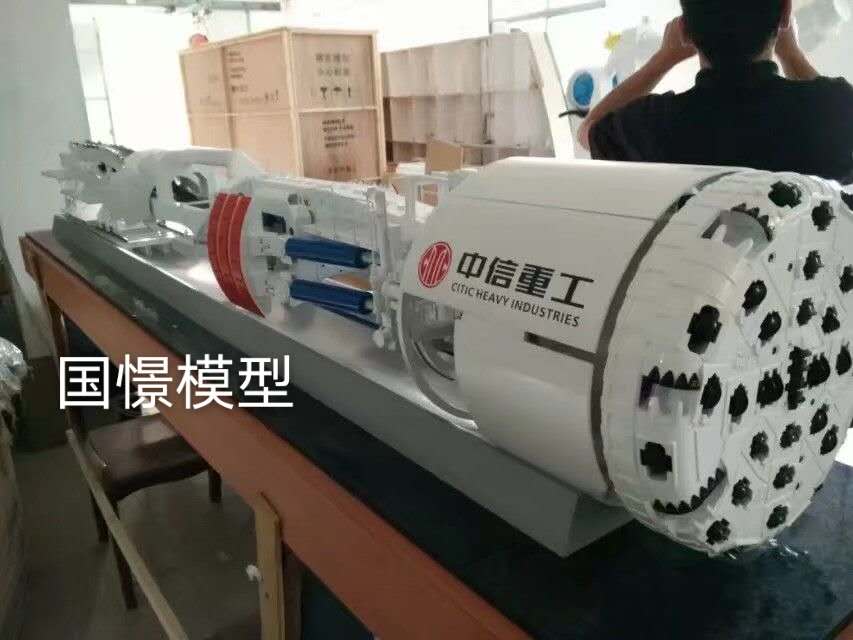 石棉县机械模型