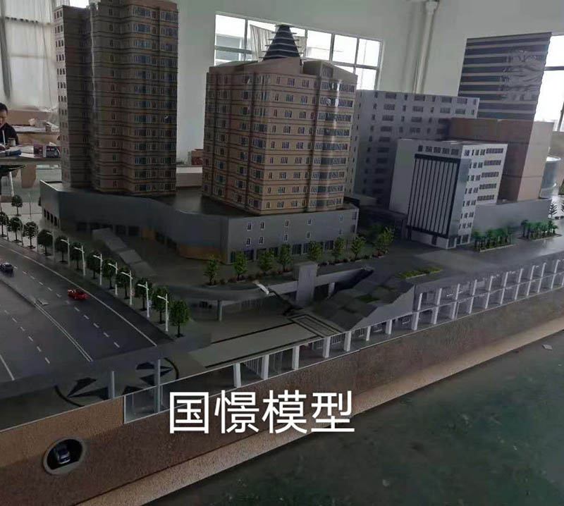 石棉县建筑模型