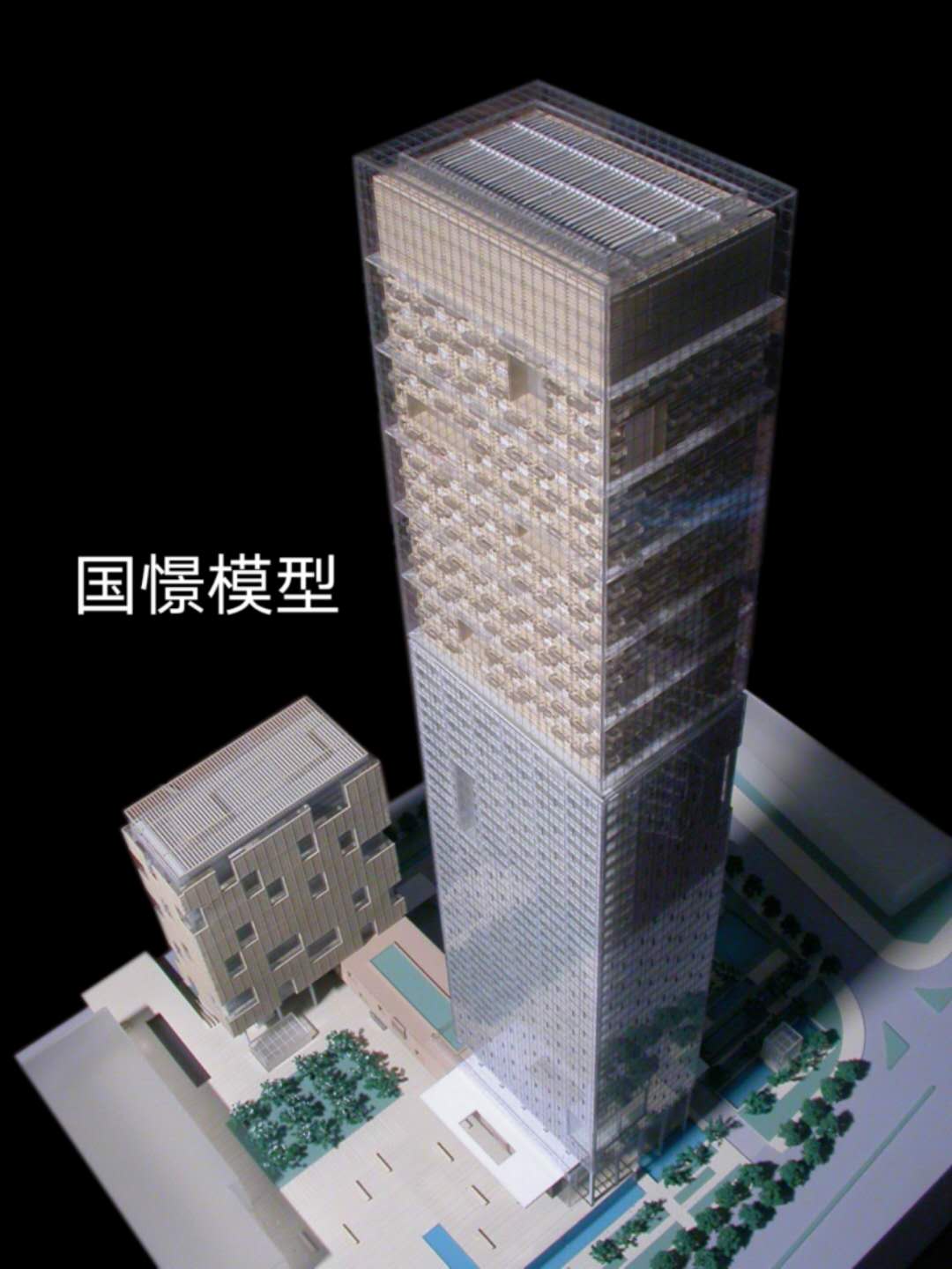 石棉县建筑模型