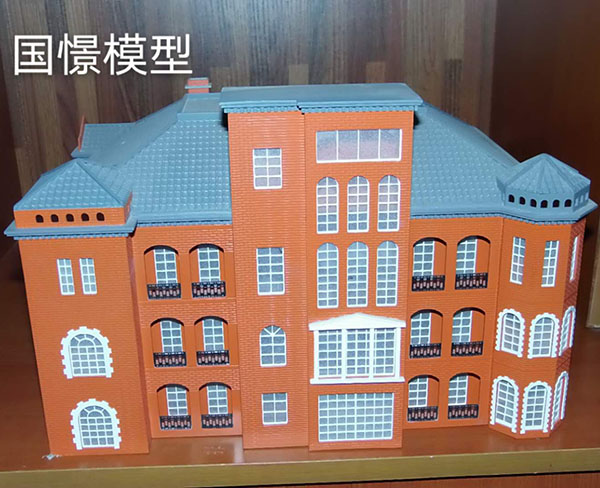 石棉县建筑模型