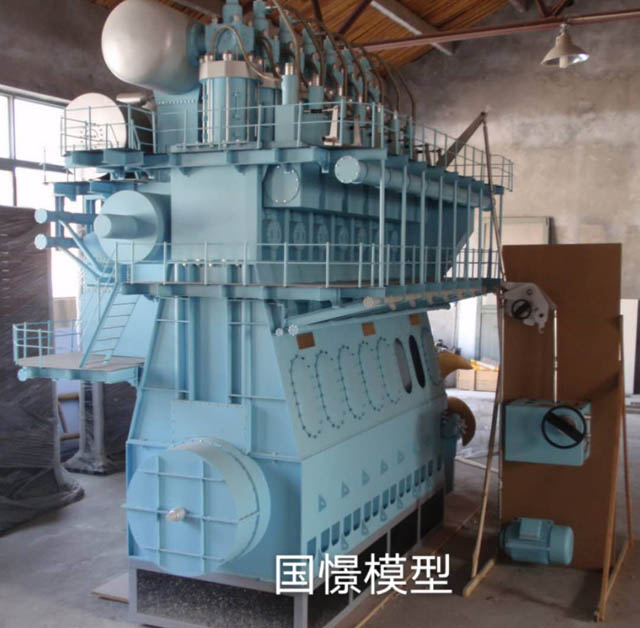 石棉县发动机模型