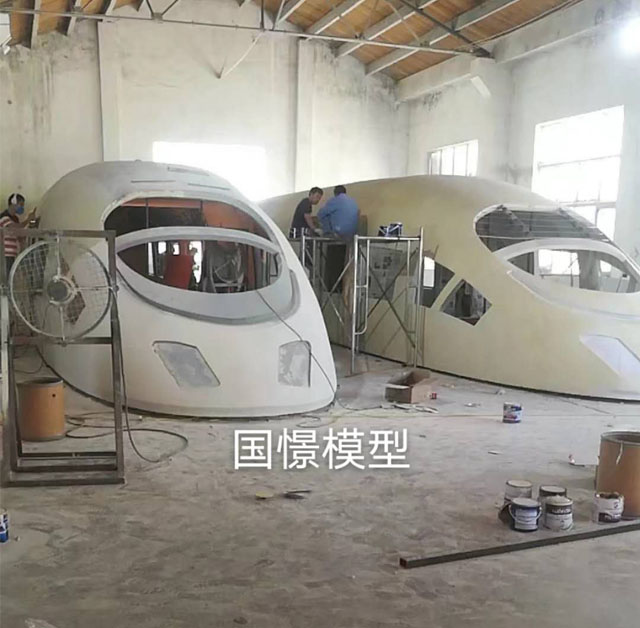 石棉县高铁模型