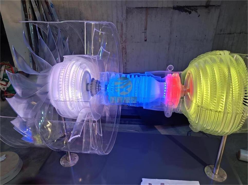 石棉县飞机发动机模型