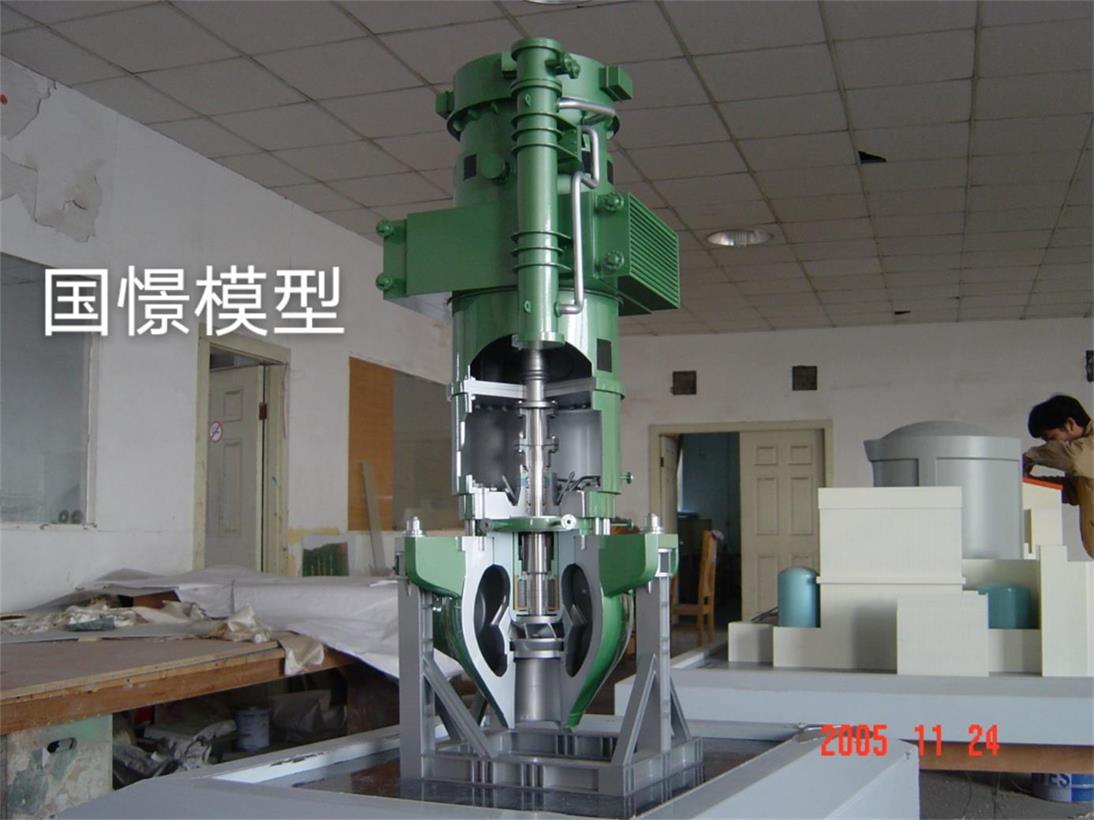 石棉县机械模型